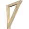 Ekena Millwork Traditional Slat Rough Sawn Outlooker, Douglas Fir, 6"W x 38"D x 42"H OUT06X38X42TRA06RDF - alternate 1